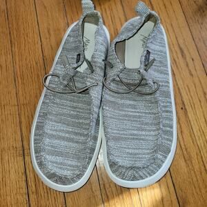 Maui and Sons Beach Casual Sneakers, New W/o Box, Tan/White Mens Size 10